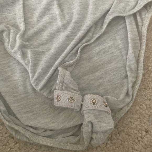 🎀SOLD🎀 Free People Soft Jersey V Neck Boysuit - Picture 5 of 5